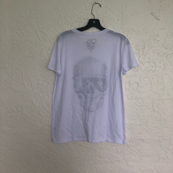 Chaser Lightening Skull Graphic Tee Shirt Hallowee - Picture 4 of 5